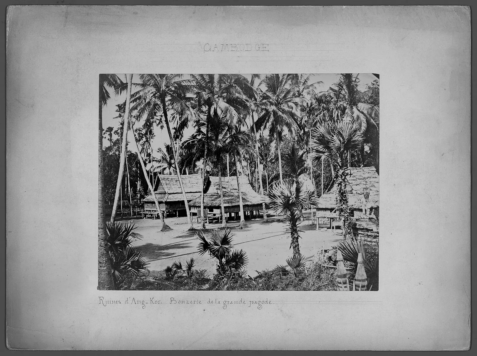 Angkor, 1866, Émile Gsell