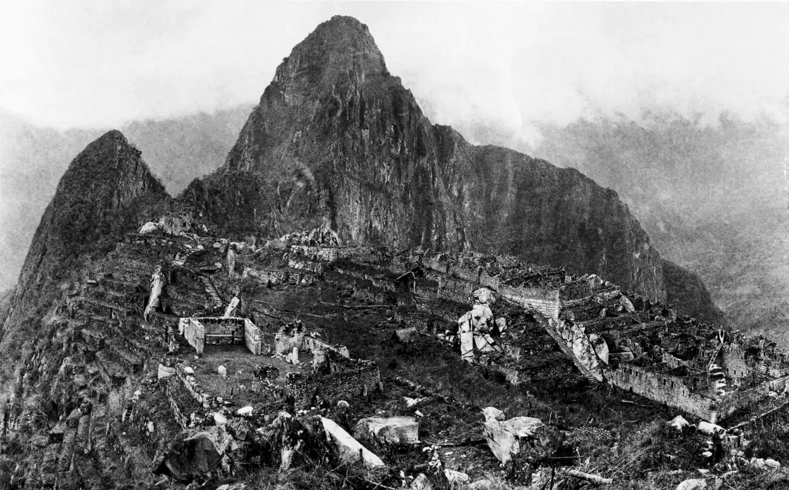 Machu Picchu, 1912, Hiram Bingham